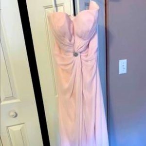 Bill Levkoff Pretty Pink Gown
